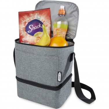 Logo trade promotional giveaways picture of: Tundra 9-can GRS RPET lunch cooler bag 9L