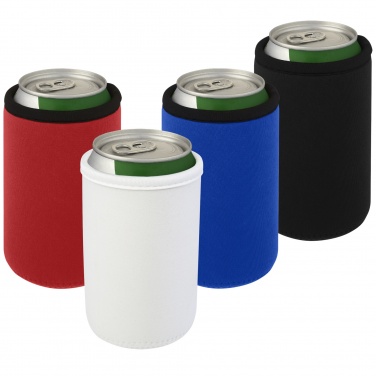 Logo trade promotional merchandise image of: Vrie recycled neoprene can sleeve holder