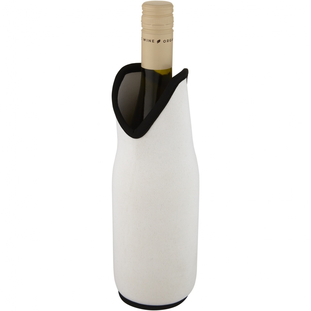 Logotrade promotional products photo of: Noun recycled neoprene wine sleeve holder