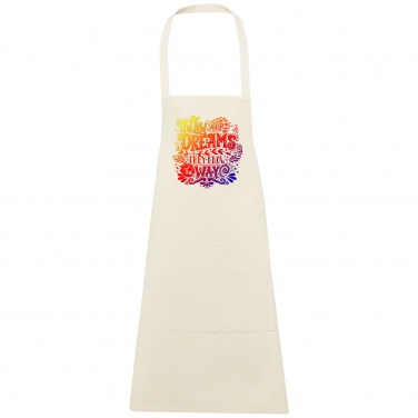 Logo trade promotional gifts image of: Khana 280 g/m² cotton apron