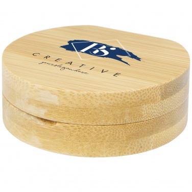 Logotrade promotional giveaway picture of: Afrodit bamboo pocket mirror