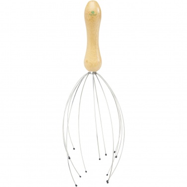 Logotrade promotional merchandise photo of: Hator bamboo head massager