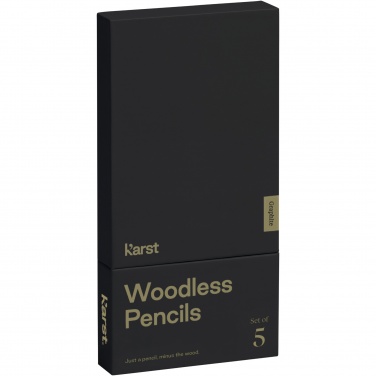 Logotrade advertising product picture of: Karst® 5-pack 2B woodless graphite pencils
