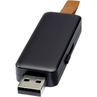Logo trade promotional products image of: Gleam 8GB light-up USB flash drive