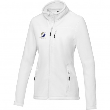 Logotrade promotional products photo of: Amber women's GRS recycled full zip fleece jacket