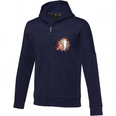 Logo trade promotional giveaways picture of: Nubia men's performance full zip knit jacket