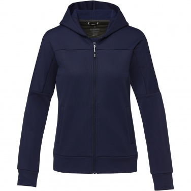 Logo trade promotional gifts image of: Nubia women's performance full zip knit jacket