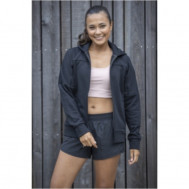 Logo trade corporate gift photo of: Nubia women's performance full zip knit jacket