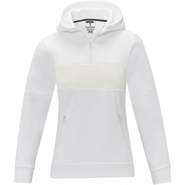 Logo trade promotional products picture of: Sayan women's half zip anorak hooded sweater