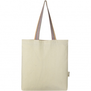Logotrade promotional giveaways photo of: Rainbow 180 g/m² recycled cotton tote bag 5L