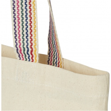 Logotrade promotional giveaways photo of: Rainbow 180 g/m² recycled cotton tote bag 5L