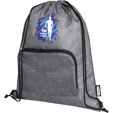 Logotrade promotional gifts photo of: Ash recycled foldable drawstring bag 7L