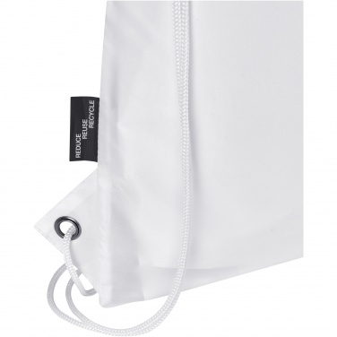 Logo trade business gift photo of: Adventure recycled insulated drawstring bag 9L