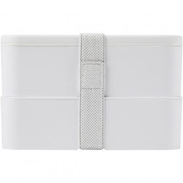 Logo trade corporate gifts image of: MIYO Pure double layer lunch box