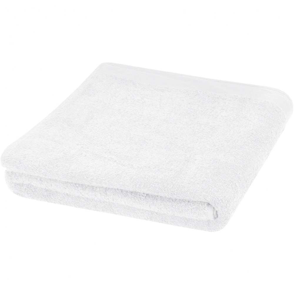 Logo trade business gift photo of: Riley 550 g/m² cotton towel 100x180 cm