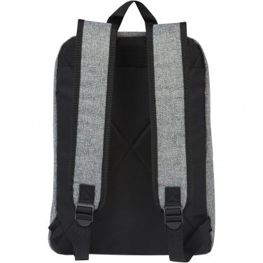 Logo trade promotional item photo of: Reclaim 15" GRS recycled two-tone laptop backpack 14L