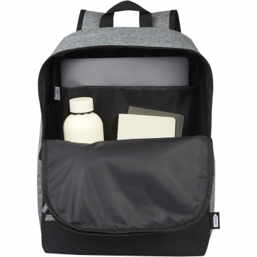 Logotrade promotional merchandise image of: Reclaim 15" GRS recycled two-tone laptop backpack 14L
