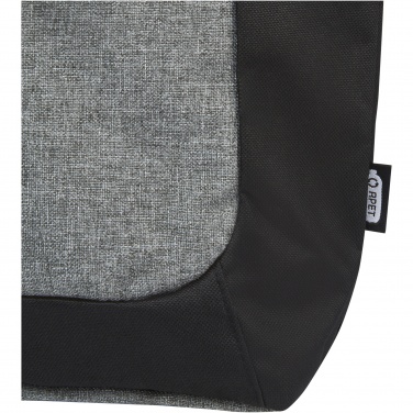 Logo trade promotional items image of: Reclaim GRS recycled two-tone zippered tote bag 15L