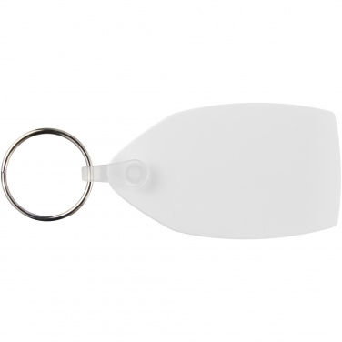 Logotrade promotional gifts photo of: Tait rectangular-shaped recycled keychain