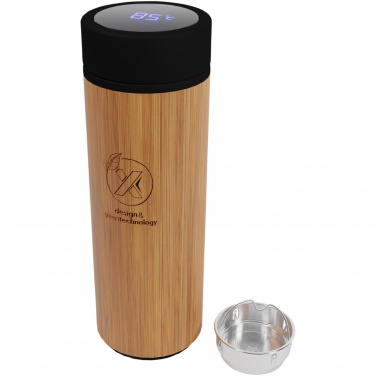 Logo trade advertising products picture of: SCX.design D11 500 ml bamboo smart bottle
