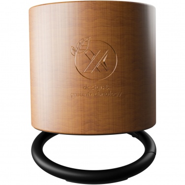 Logotrade promotional giveaway picture of: SCX.design S27 3W wooden ring speaker