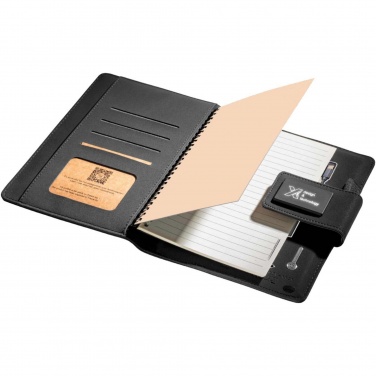 Logotrade promotional products photo of: SCX.design O16 A5 light-up notebook power bank