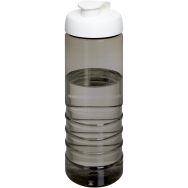 Logo trade promotional items image of: H2O Active® Eco Treble 750 ml flip lid sport bottle