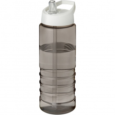Logo trade promotional merchandise photo of: H2O Active® Eco Treble 750 ml spout lid sport bottle 
