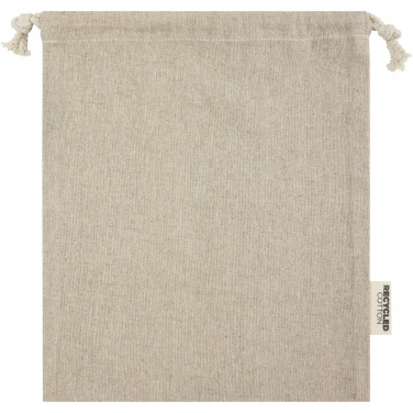 Logotrade promotional giveaway picture of: Pheebs 150 g/m² GRS recycled cotton gift bag medium 1.5L