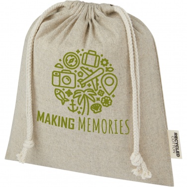 Logo trade promotional items picture of: Pheebs 150 g/m² GRS recycled cotton gift bag medium 1.5L