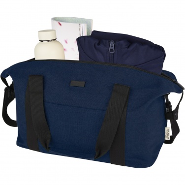 Logotrade advertising product image of: Joey GRS recycled canvas sports duffel bag 25L