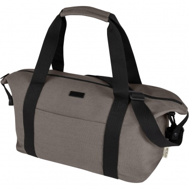Logotrade promotional product image of: Joey GRS recycled canvas sports duffel bag 25L