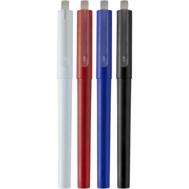 Logo trade business gift photo of: Mauna recycled PET gel rollerball pen