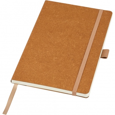 Logotrade promotional items photo of: Kilau recycled leather notebook 