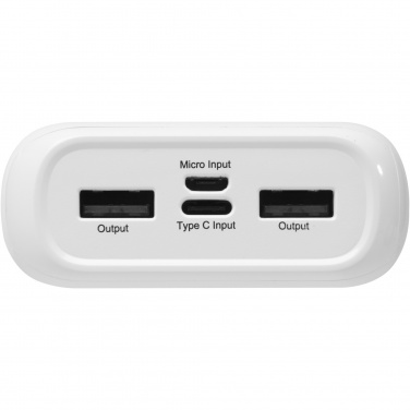 Logo trade promotional giveaways image of: Electro 20.000 mAh recycled plastic power bank 