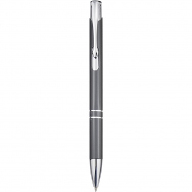 Logo trade promotional giveaway photo of: Moneta recycled aluminium ballpoint pen