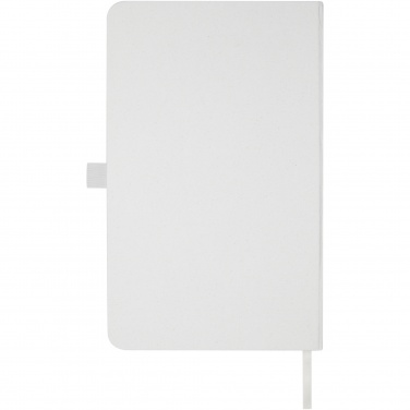 Logo trade business gift photo of: Fabianna crush paper hard cover notebook