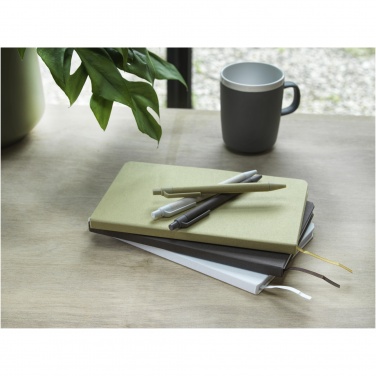 Logotrade promotional item image of: Fabianna crush paper hard cover notebook