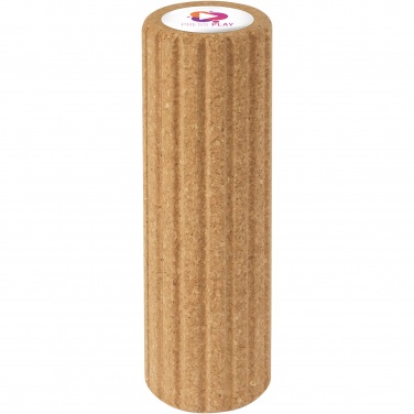 Logotrade promotional giveaway image of: Trikona cork yoga roller