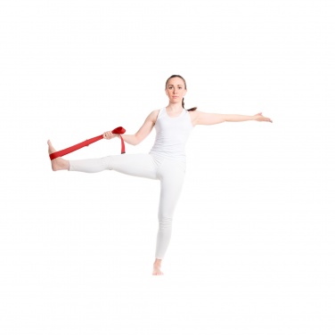 Logotrade promotional giveaway image of: Virabha RPET yoga strap
