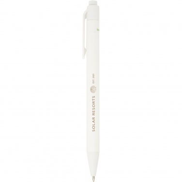 Logotrade promotional product picture of: Chartik monochromatic recycled paper ballpoint pen with matte finish