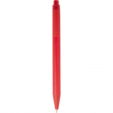 Logotrade promotional giveaway image of: Chartik monochromatic recycled paper ballpoint pen with matte finish
