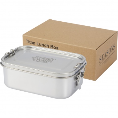 Logotrade promotional merchandise picture of: Titan recycled stainless steel lunch box