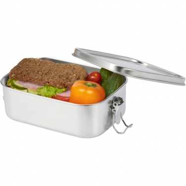 Logo trade promotional item photo of: Titan recycled stainless steel lunch box