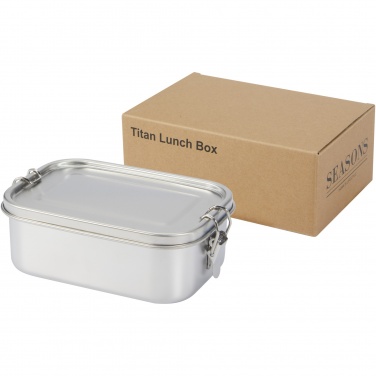 Logotrade promotional item picture of: Titan recycled stainless steel lunch box