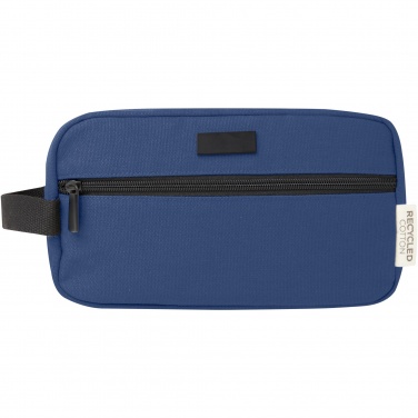 Logotrade promotional gift image of: Joey GRS recycled canvas travel accessory pouch bag 3.5L