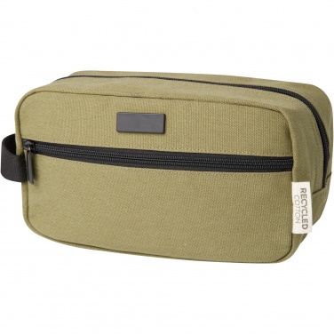 Logo trade corporate gifts picture of: Joey GRS recycled canvas travel accessory pouch bag 3.5L