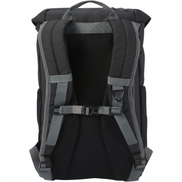Logo trade advertising products picture of: Aqua 15.6" GRS recycled water resistant laptop backpack 23L