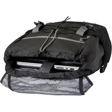 Logotrade corporate gift picture of: Aqua 15.6" GRS recycled water resistant laptop backpack 23L