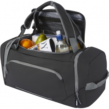 Logo trade advertising product photo of: Aqua GRS recycled water resistant duffel backpack 35L